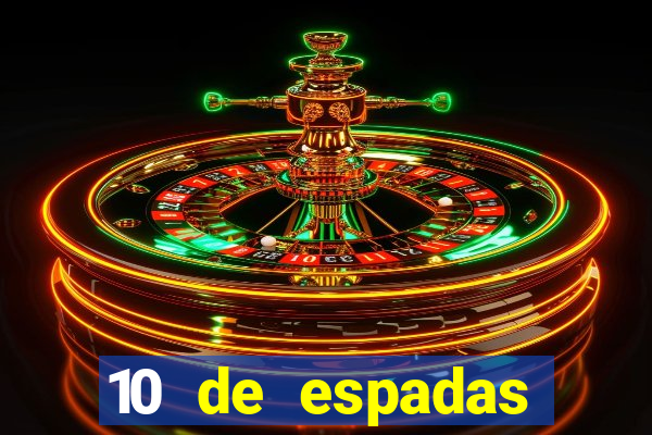 10 de espadas tarot amor